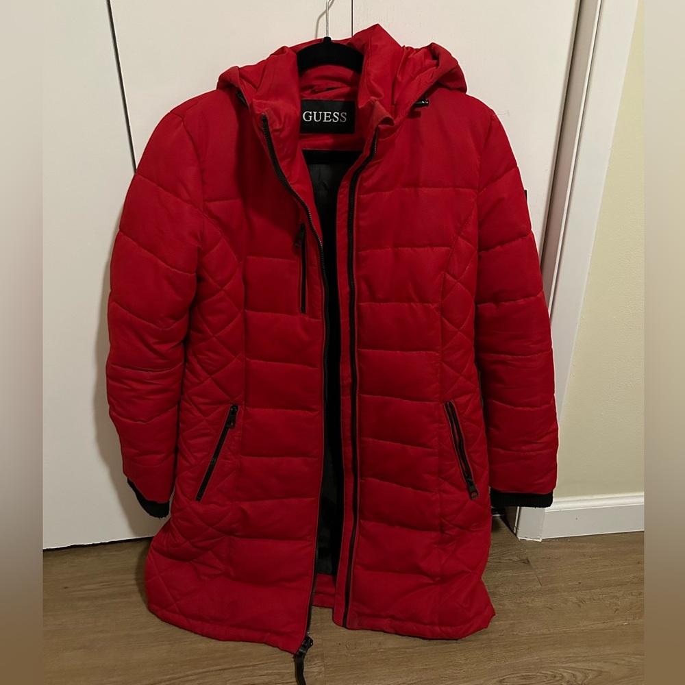 Guess red Jacket in size S (small)